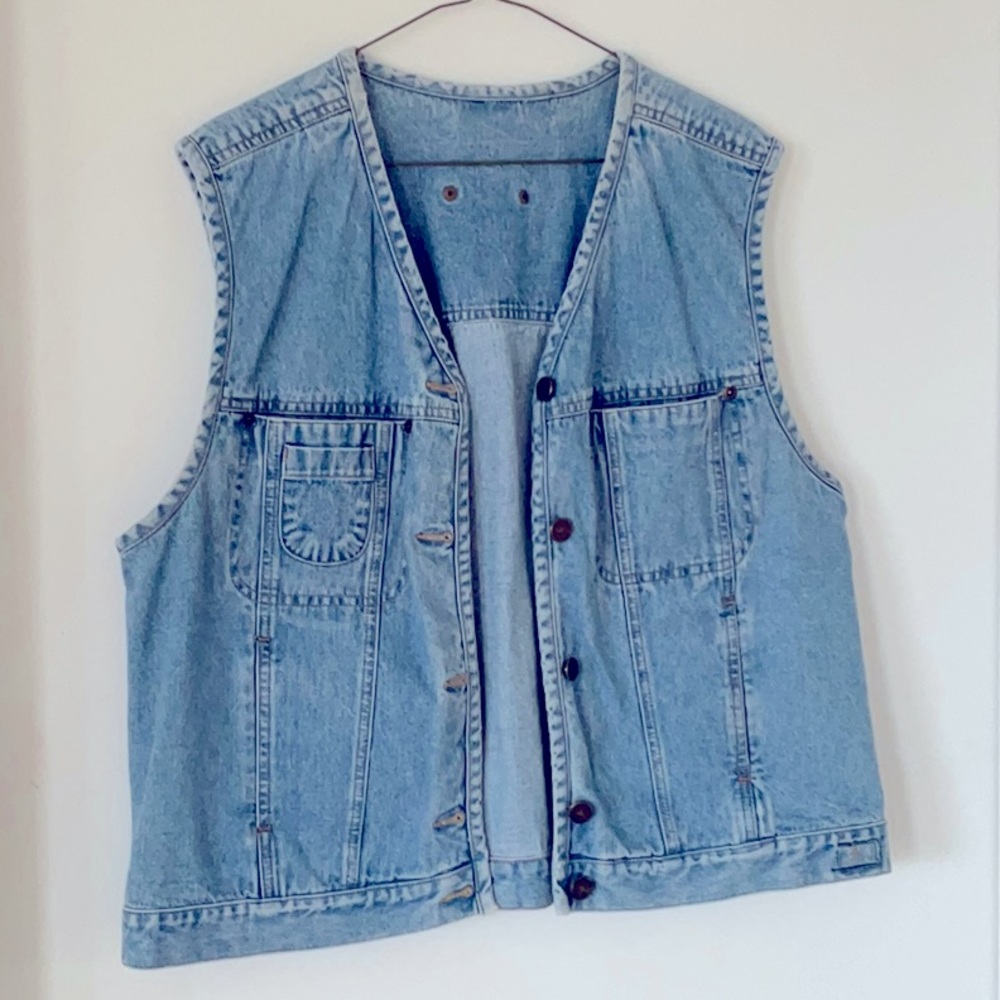 Denim vest